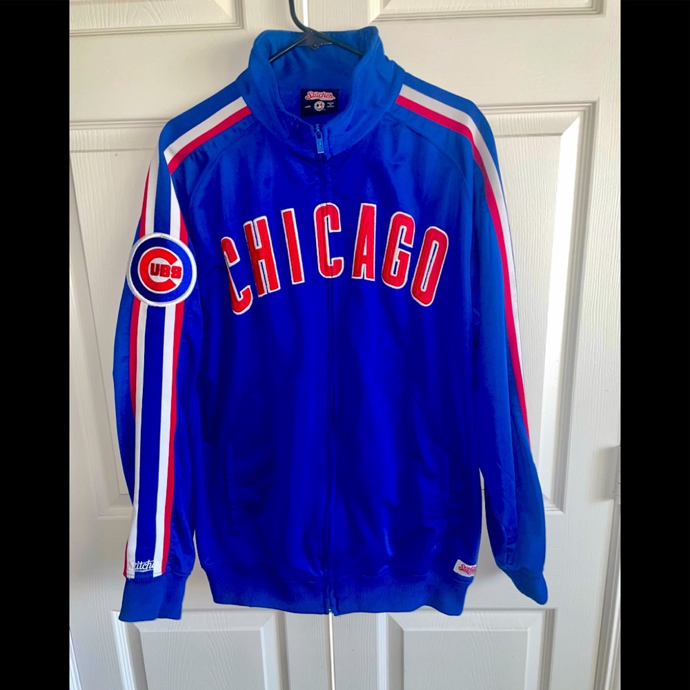 Stitches MLB Vintage Chicago Cubs Jacket